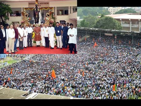 పిక్చర్స్: మోడీ ఉక్కు మనిషి సర్దార్ పటేల్‌ సెంటిమెంట్