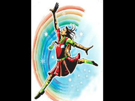  ఫీట్: డ్యాన్స్ చేస్తూ చిలుక బొమ్మ 