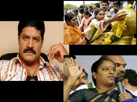 జగన్‌కు దక్కా: దూరమైన సురేఖ, శ్రీహరి సైడ్(పిక్చర్స్)