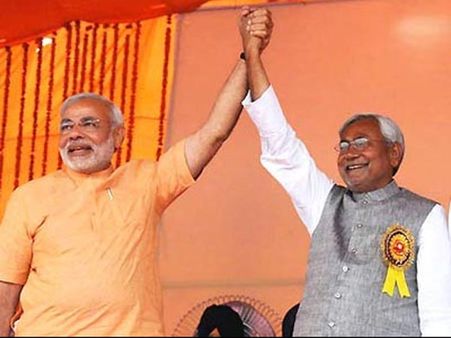 ఉక్కు మనిషి తుప్పుగా..: మోడీ అభ్యర్థిత్వంపై నితీష్