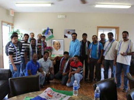 అమెరికాలో జగన్ ఫ్యాన్స్ ర్యాలీ
