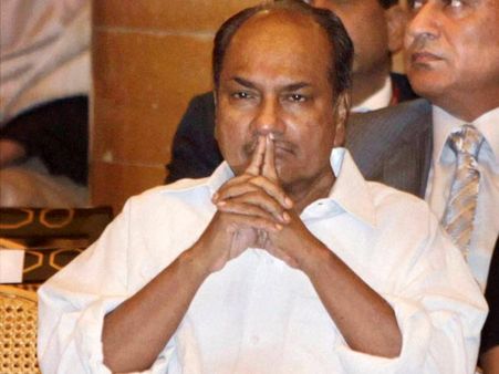 తెలంగాణపై మంత్రుల బృందానికీ ఆంటోనీ నేతృత్వం