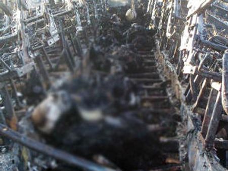 వోల్వో బస్సు ప్రమాదం: రసాయనాల వల్లే మంటలు?