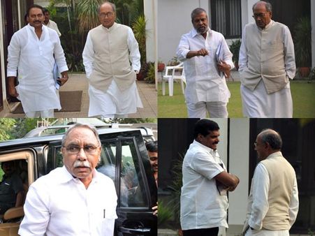 విభజన: కిరణ్ రెడ్డిని శాంతపరిచారా? (పిక్చర్స్)