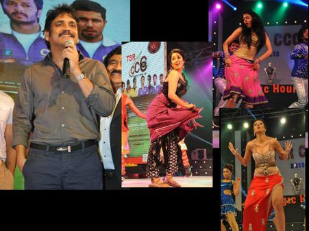 నాగ్ బాతాఖానీ:లుంగీలో చార్మీ!చున్నీచాటున(పిక్చర్స్)