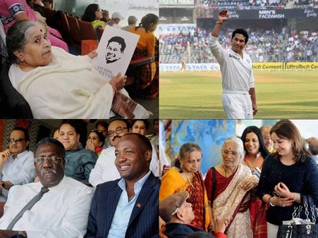 చివరాఖరి టెస్టు: వాంఖడేలో సచిన్ ఇలా (పిక్చర్స్)