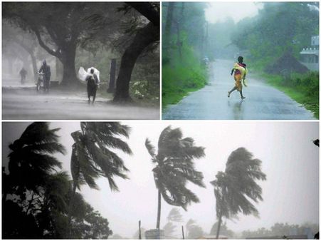 తీరాన్ని తాకిన హెలెన్ తుఫాన్, ఇద్దరు మృతి(పిక్చర్స్)