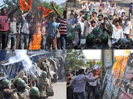 పోలీసులూ! దండం.. వదలండి: ఓయు భగ్గు (పిక్చర్స్)