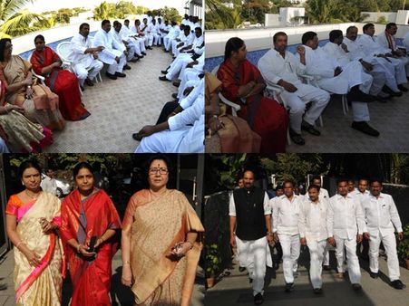 కిరణ్ వ్యూహం: టీ నేతల ప్రతివ్యూహం (పిక్చర్స్)