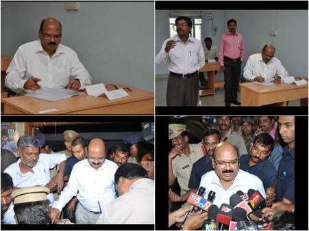 ప్రీ పిహెచ్‌డి పరీక్షలు రాసిన పోలీసు బాస్ (పిక్చర్స్)