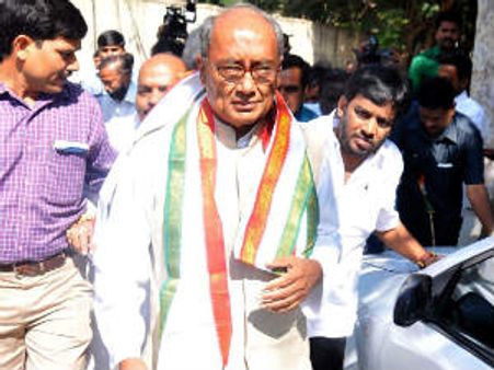  ఎపి బాధ్యతల నుంచి దిగ్విజయ్‌కి విముక్తి?