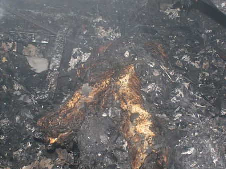 రైల్లో మంటలు: మృతులు మాంసపు ముద్దల్లా మారారు