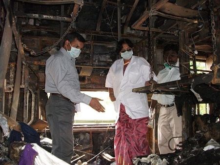  రైలు ప్రమాదంపై ఫోరెన్సిక్ పరిశోధన: పేలుళ్లు కావు