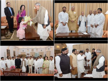  విభజన: వారు వినిపిస్తూ, ప్రణబ్ నవ్వుతూ (ఫోటోలు)