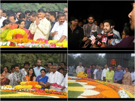 నారా వర్సెస్ నందమూరి: తగ్గని దూరాలు (పిక్చర్స్)