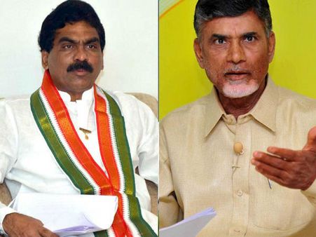 బాబు కోసం రోడ్డు మీదికి టెక్కీలు: లగడపాటి ఫ్లెక్సీలు