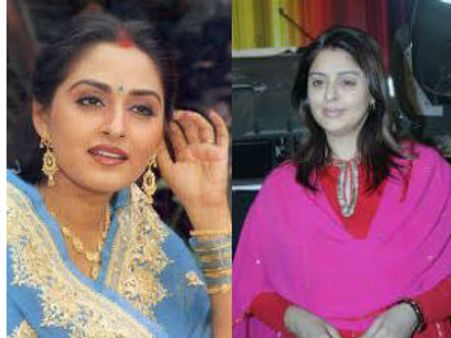 యుపి బరి: కాంగ్రెసు టికెట్ల కోసం నగ్మా, జయప్రద