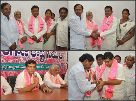 కెసిఆర్ జోరు, జగన్‌కు కూడా షాక్: కారెక్కారు(పిక్చర్స్)