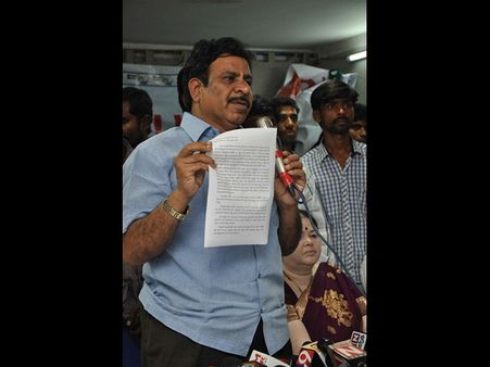 పూర్తి పాఠం: చెరుకు సుధాకర్ రాజీనామా లేఖ