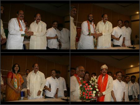 కార్యకర్తగా బిజెపిలో ఆమె, శివాజీ: కిషోర్‌కూడా(పిక్చర్స్)