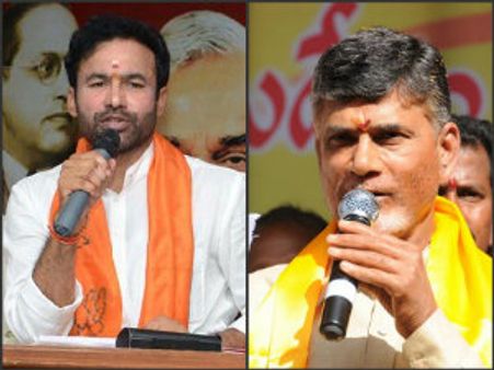 బాబును కల్సిన కిషన్ రెడ్డి: మల్కాజిగిరిపై ప్రతిపాదన
