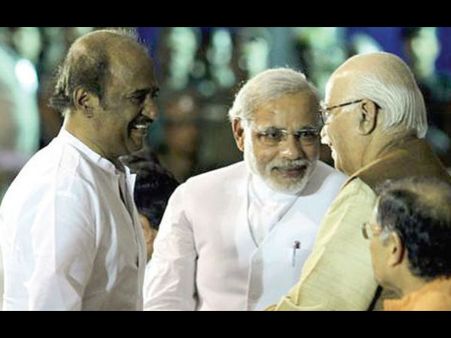 బిజెపికి మద్దతు: రేపు రజనీకాంత్‌తో మోడీ భేటీ