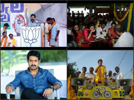 సినీ గ్లామర్ చంద్రబాబును గట్టెక్కిస్తుందా? (పిక్చర్స్)