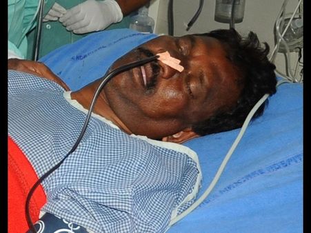 చేయిచ్చారా: అపస్మారకస్థితిలో ఎమ్మెల్యే అభ్యర్థి కొండేటి