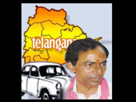 తెలంగాణలో హంగ్: కాంగ్రెసుకు కెసిఆర్ చేరువ