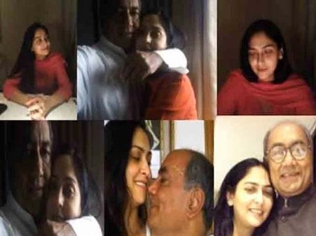 డిగ్గీతో అమృతా రాయ్ ఎఫైర్: నెట్లో చక్కెర్లు, ఎవరీమే?