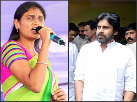 సీమాంధ్రలో పవన్‌కళ్యాణ్, మోడీ జోరు: షర్మిల హుషారు