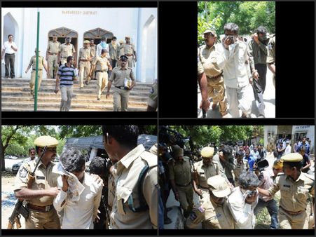 టెక్కీ రేప్: దోషులకు శిక్ష, కోర్టులో ఇలా (పిక్చర్స్)