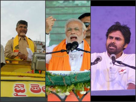 పవన్‌కళ్యాణ్, చంద్రబాబు: సీమాంధ్రకి మోడీ భారీ ప్యాకేజీ