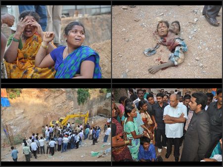 సికింద్రాబాద్‌లో విషాదం, బంధువుల రోదన (పిక్చర్స్)