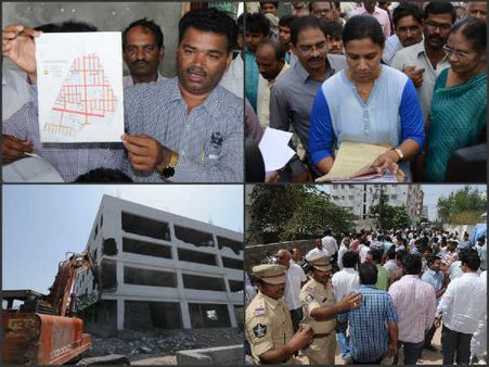 కెసిఆర్ ఆర్డర్:ఇలా బద్దలు, చూడాలని మహిళ(పిక్చర్స్)