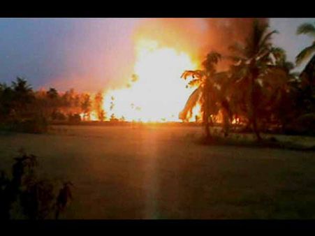 10రోజులుగా లీకవుతున్నా.., నగరం హృదయ విదారకం