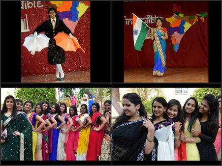 ఫ్రెషర్స్‌డే: డ్యాన్సు అదుర్స్, చీరల్లో తళుక్కు(పిక్చర్స్)