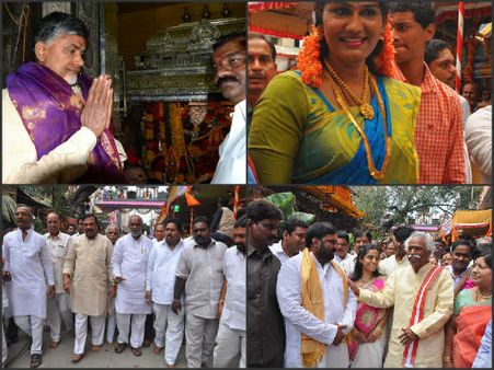 బాబు తర్వాత కేసీఆర్: కవిత నెత్తిన బోనం (పిక్చర్స్)