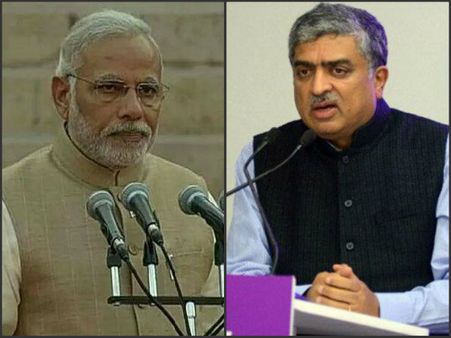 నరేంద్ర మోడీని మెప్పించిన టెక్కీ నందన్ నీలేకని