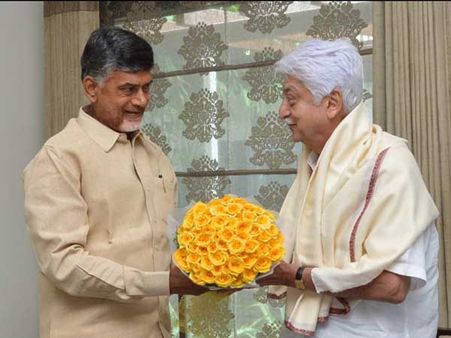 ఇద్దరు సీఎంలతో: బాబుతో టెక్కీ అజీం ప్రేమ్‌జీ (పిక్చర్స్)