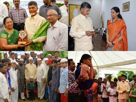 చంద్రబాబు ముందే ఫీట్లు, కల్సిన అరుణ (పిక్చర్స్)