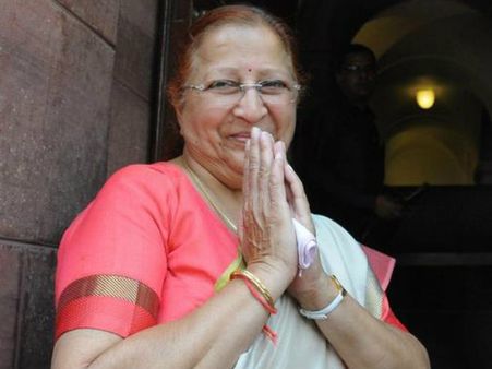 మీకో స్పీకర్‌ను ఎన్నుకోండి: ఎంపీలపై సుమిత్ర ఆగ్రహం