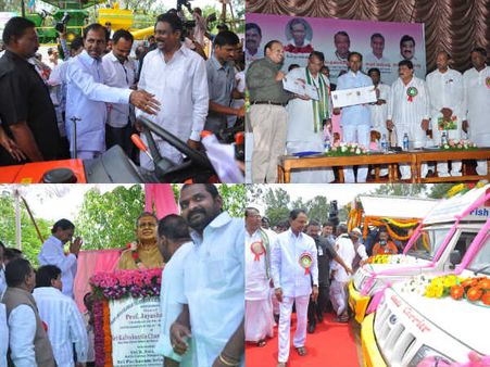 ఏడుపేందుకు:'సార్' జయంతి వేడుకలో కెసిఆర్(పిక్చర్స్)