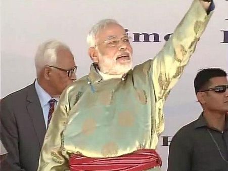 కార్గిల్ ప్రజల దేశభక్తిపై నరేంద్రమోడీ, పాక్‌కి దమ్ములేదని