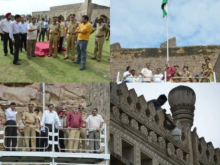 రాణీమహల్లోనే కేసీఆర్: కోటలో కొత్త బైక్స్(పిక్చర్స్)