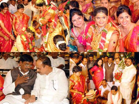 మాజీ ఎంపి అంజన్‌కుమార్ కూతురు పెళ్లి (పిక్చర్స్)