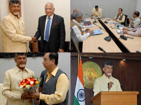 కసరత్తు, భేటీలు: చంద్రబాబు బిజీ బిజీ (పిక్చర్స్)