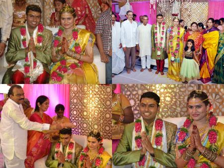 వైభవంగా కోనేరు హంపి, అన్వేష్ వివాహం (పిక్చర్స్)