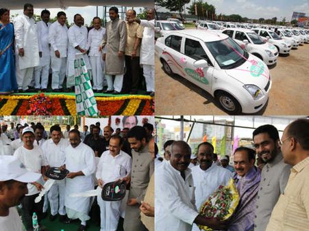 బల్దియా క్యాబ్ స్కీమ్: ఓనర్ కమ్ డ్రైవర్ (పిక్చర్స్)