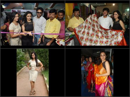 హీరోయిన్‌కు డ్రెస్ కొలత చూస్తూ హీరో, ఆమె.. (పిక్చర్స్)